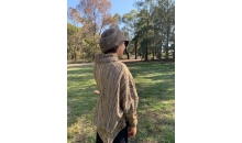 Knitted Poncho/Ruana colours
