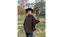 Knitted Poncho/Ruana colours