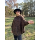 Knitted Poncho/Ruana colours