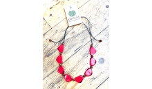 Lilian Triangles Tagua necklace