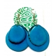 Multiple slices Tagua Earrings