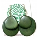 Multiple slices Tagua Earrings