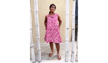 Eli Dress Hand Print Batik Organic Cotton