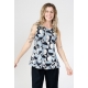 Hand Print Batik Boardwalk Blouse