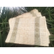 Hand woven Panama Placemats Design set x 6