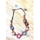 Tagua Woven Chain Necklace Set