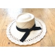 Hand woven Panama Ladies Laced brim