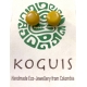 Tagua Hand carved Studs