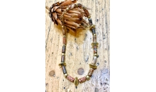 PreColumbian Design Turquoise Trapeze  