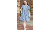Oaklynn Dress Organic cotton Hand print batik