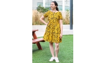 Oaklynn Dress Organic cotton Hand print batik