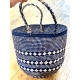 Large Handwoven natural fibres Panama Fine Basket