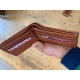 Leather & Kuna Appliques Unisex wallet