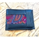 Leather & Kuna Appliques Unisex wallet