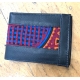 Leather & Kuna Appliques Unisex wallet