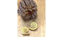 Pre-Columbian style Gold Plated earrings