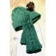 Hand knitted Baby alpaca cable mittens Adults