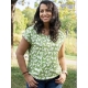 Organic cotton Knit Mesa Top