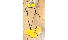 5 Petals Tagua Necklace SALE