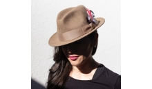 Unisex Woollen  Felt Trilby 