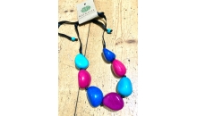 Baru Whole Tagua Coloured Necklace