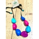 Baru Whole Tagua Coloured Necklace