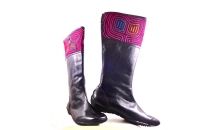 Leather & Mola ladies boots