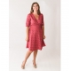 Wrap Dress Organic cotton short sleeves